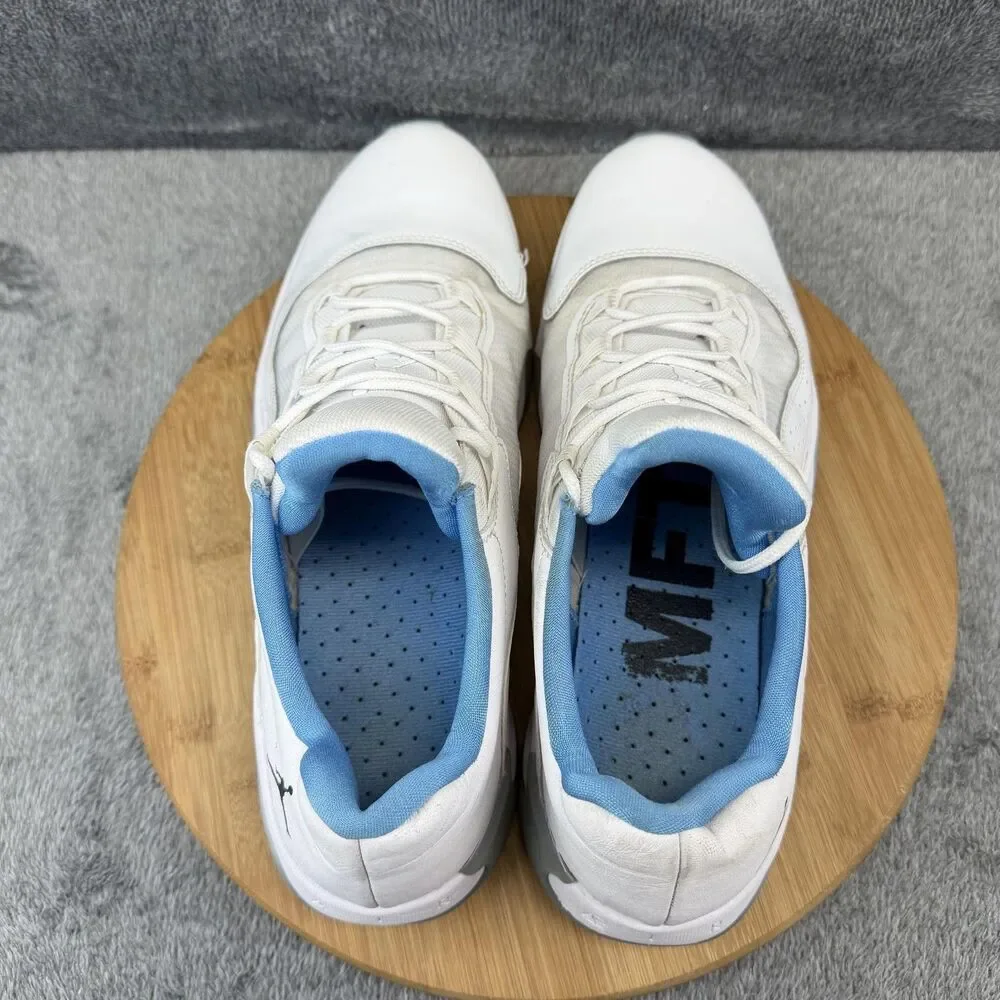 Jordan Shoes Mens Size 11.5 White Leather Low Top Basketball Sneakers DO0751-100